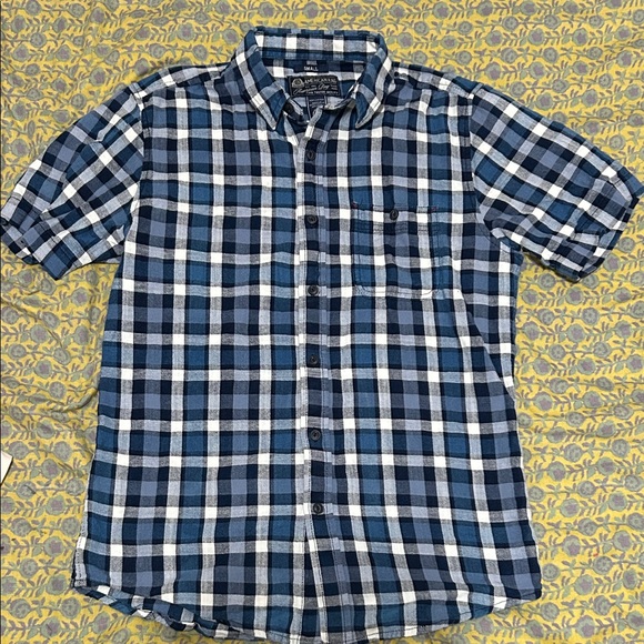 American Rag Other - American Rag Navy and White Plaid Men's Shirt